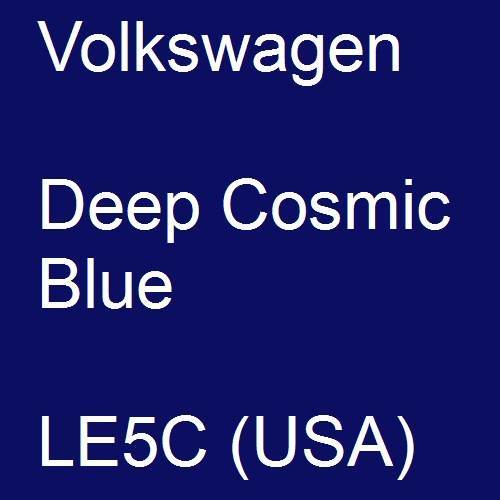 Volkswagen, Deep Cosmic Blue, LE5C (USA).